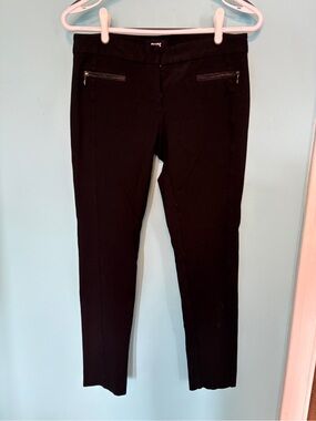 PAIGE Black Slim Ponte pants size 27